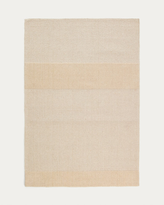 Tepih Esola od vune, bež, 200 x 300 cm