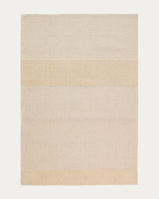 Tepih Esola od vune, bež, 200 x 300 cm
