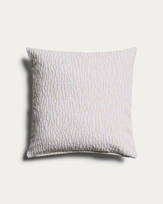 Navlaka za jastuk Alnori od 100% žakard pamuka, natur, 50 x 50 cm