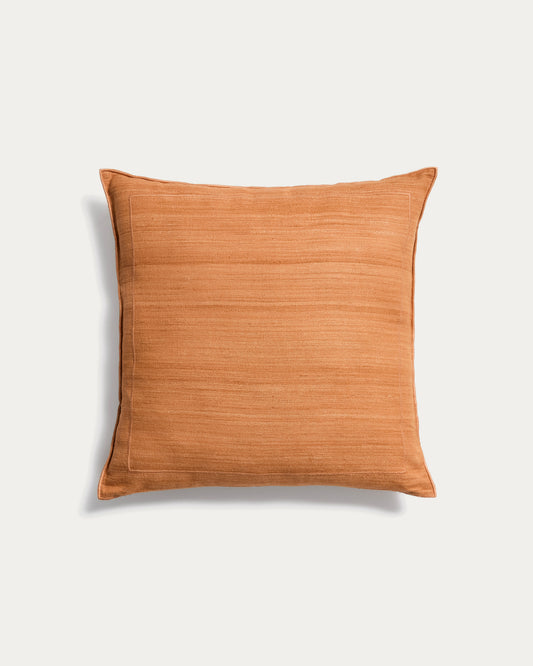 Navlaka za jastuk Brellet od svile narančaste boje 45 x 45 cm